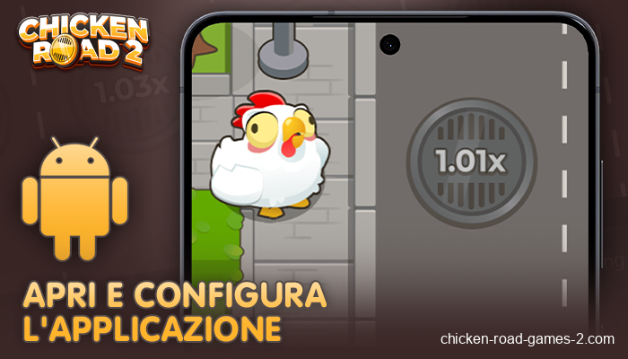 Apri l'app per Android Chicken Road 2 e inizia a giocare