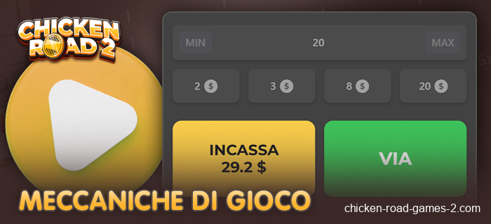 Meccanica di gioco di Chicken Road 2  - informazioni dettagliate