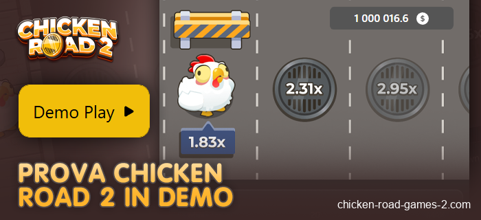 Prova a giocare alla versione demo di Chicken Road 2 per verificarlo