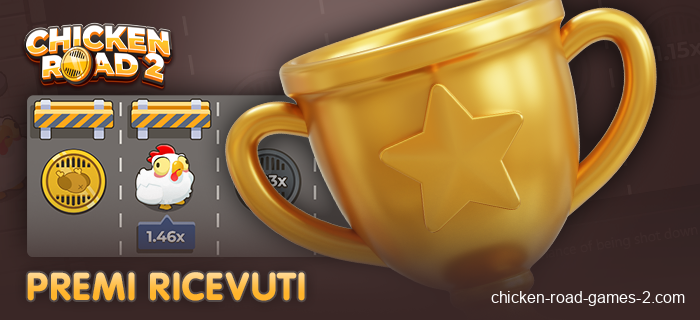 Quali premi ha ricevuto il gioco Chicken Road 2