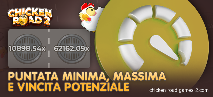 La vincita massima in Chicken Road 2 -  puntate minime e massime con denaro reale