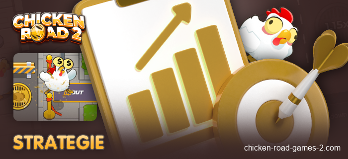 Usa le strategie mentre giochi a Chicken Road 2